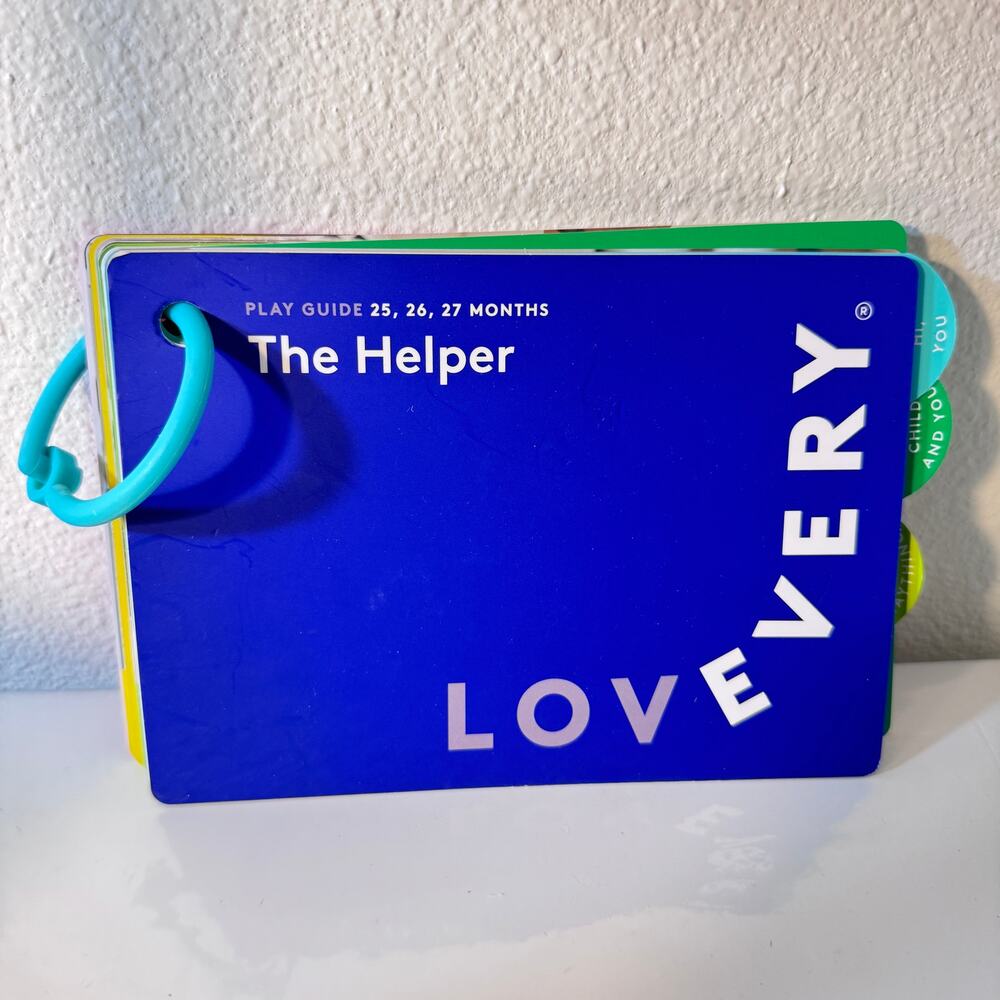Lovevery The Helper‎ Play Guide Montessori Activity Book 25-27 Months Old